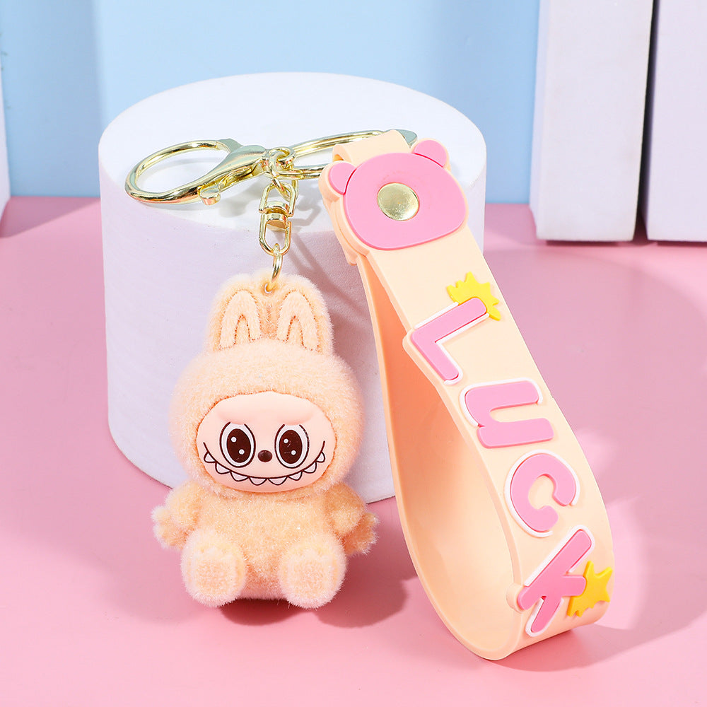 Wholesale Cute cartoon silicone keychain ACCVIP