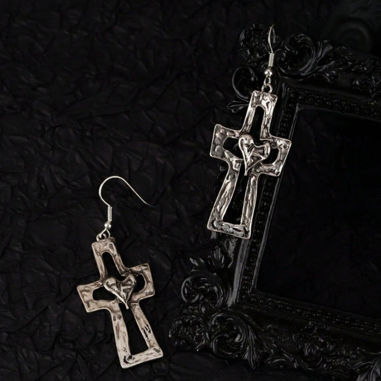 Wholesale  Cross Love Old Earrings