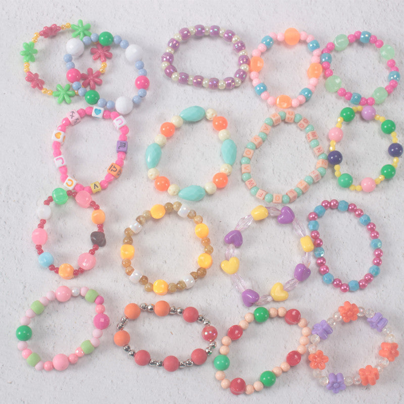 Wholesale Blue Butterfly Artificial Crystal Beaded Bracelet Chinese Style Chic Fashion Accessory Travel Souvenir Gift
