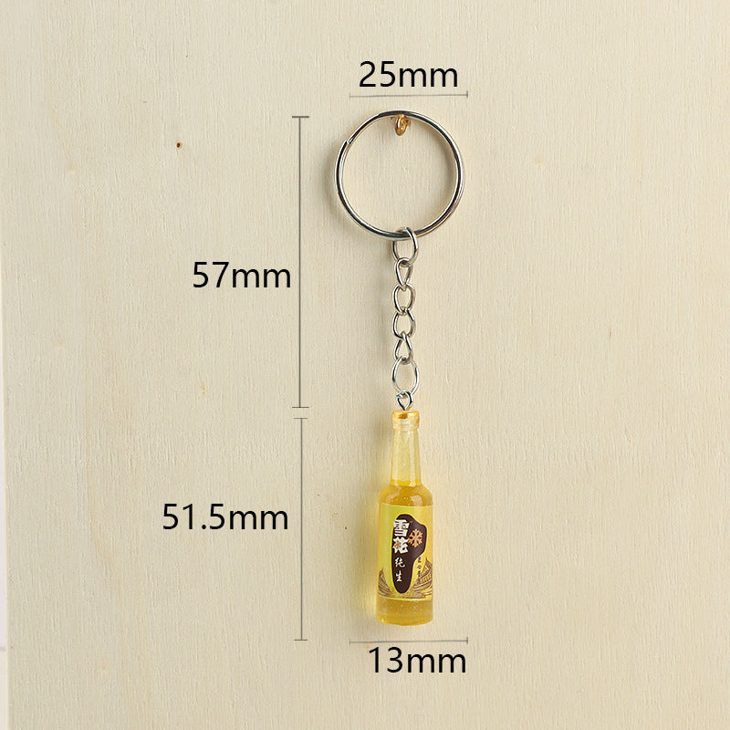 Wholesale Beer bottle keychain