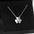 Wholesale S925 sterling silver clover polished necklace