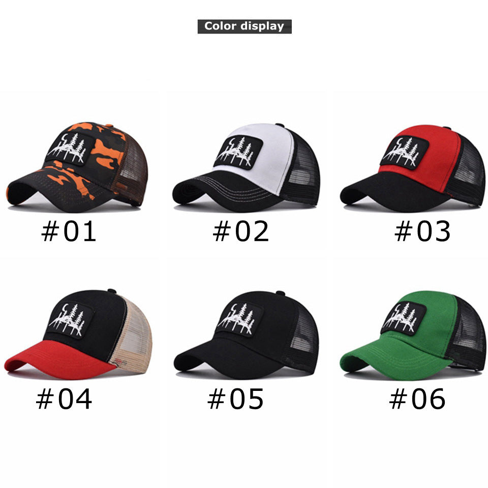 Wholesale Woods Embroidered Mesh Baseball Cap Hat ACC-HT-ErXu018