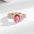 Wholesale light luxury inlaid colored diamond rings