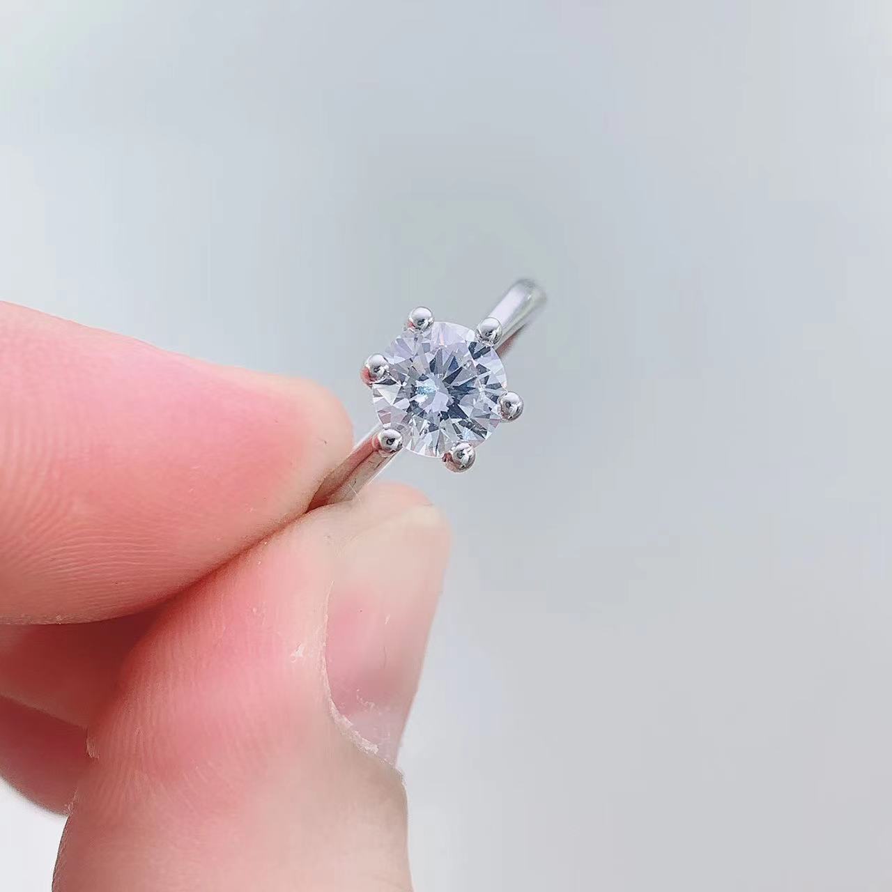 Wholesale Moissanite Diamond Adjustable Rings ACC-RS-Qichuang006