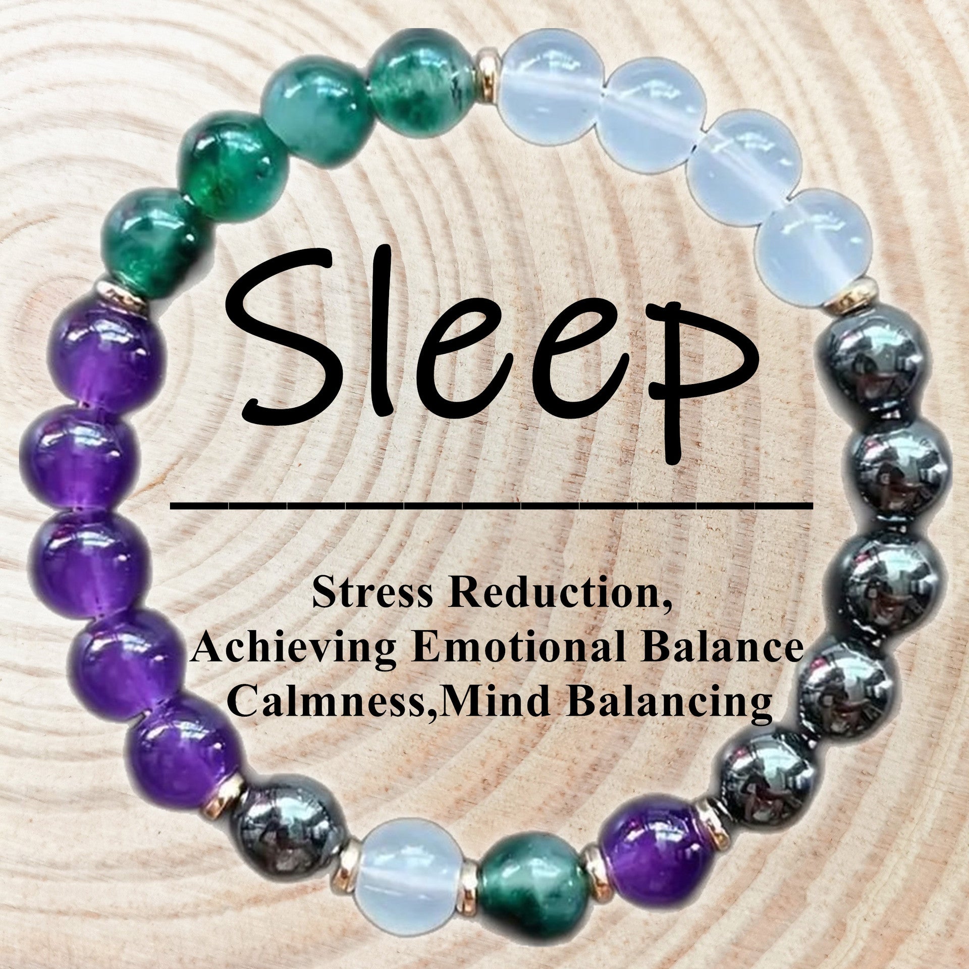 Wholesale  8mm Green Aventurine Tiger Eye Stone Amethyst Citrine Bracelet