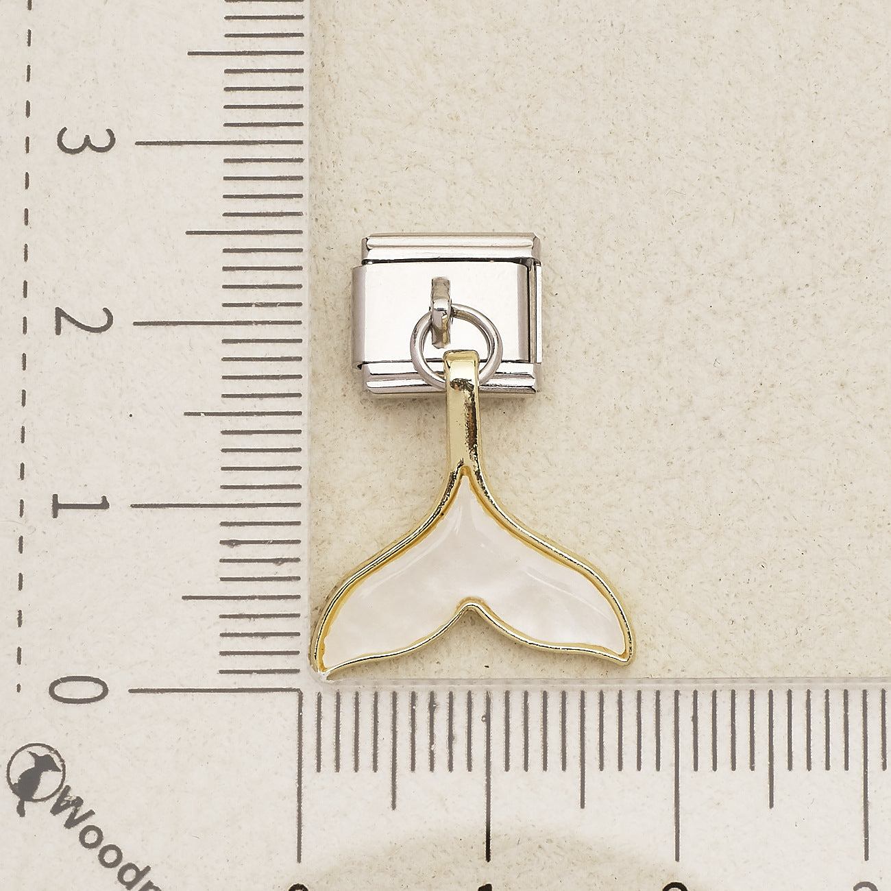 Wholesale Italian Style Stainless Steel Pendant Charms Heart Butterfly Shell Moon Flower Fish Tail DIY Jewelry Making Accessory For Boutique Resale