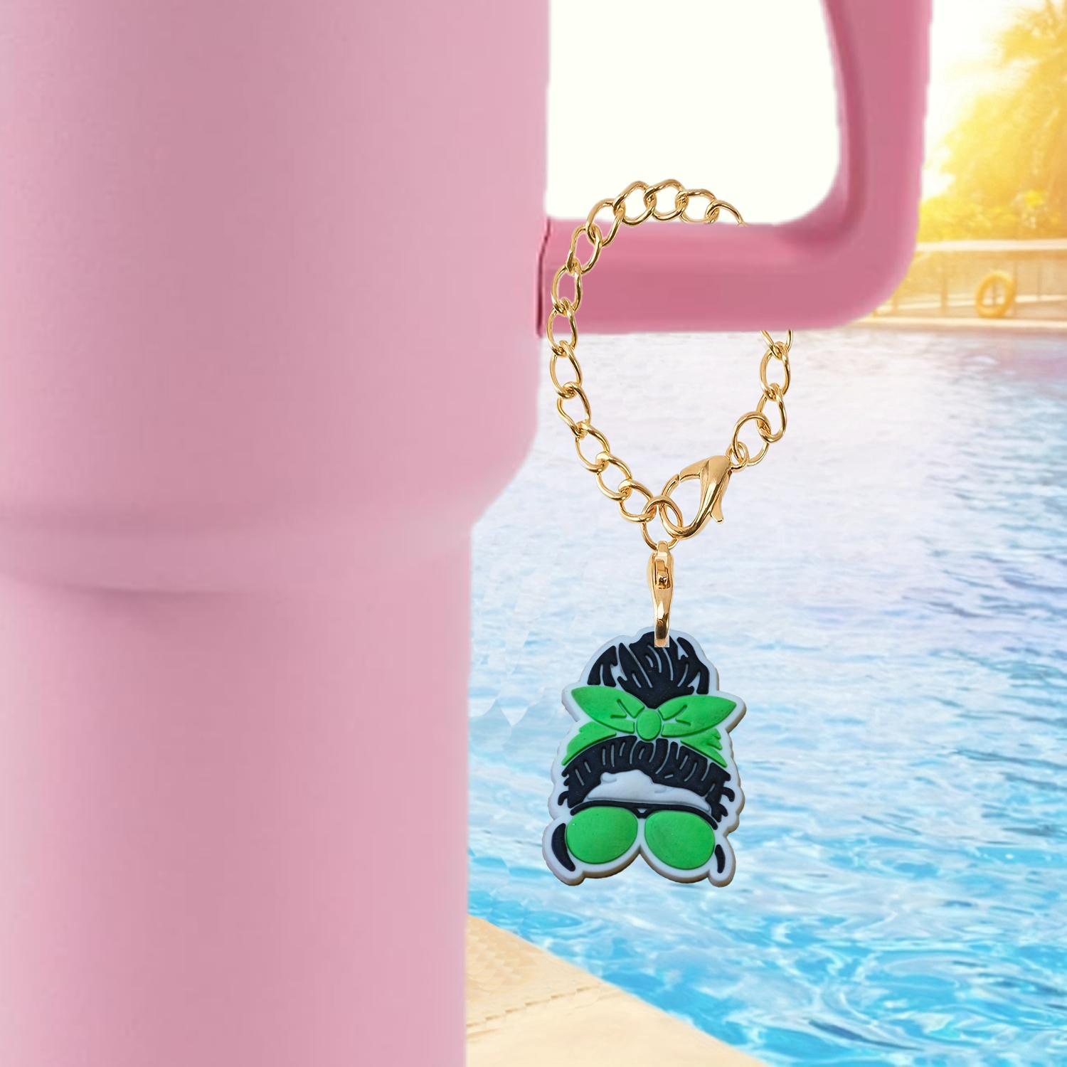 Wholesale MoM Cartoon Soft Rubber Hanging Chain Cup Accessories Chain Mother's Day ACC-CA-XieJi009