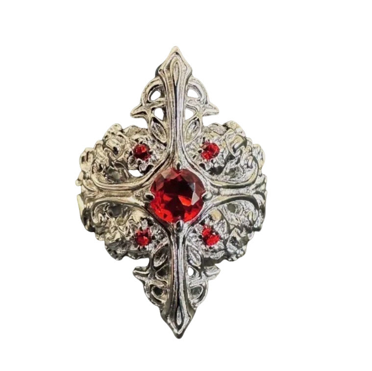 Wholesale Gothic Cross Ring,  Dark Design Jewelry Accessory for Boutique Resale