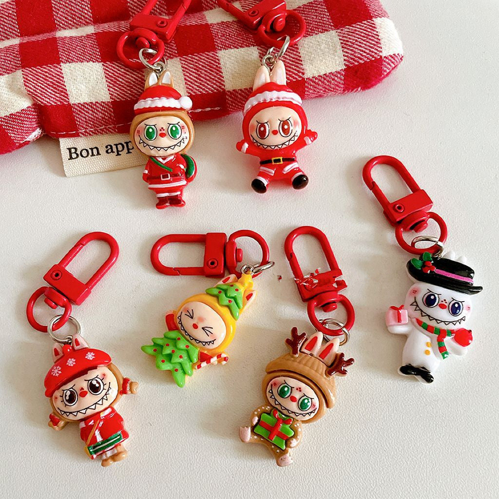 Wholesale Christmas Cute cartoon keychain  ACCVIP