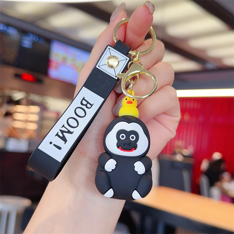 Wholesale Cartoon PVC Soft Glue Cute Keychain ACCVIP-KC-YueWei002