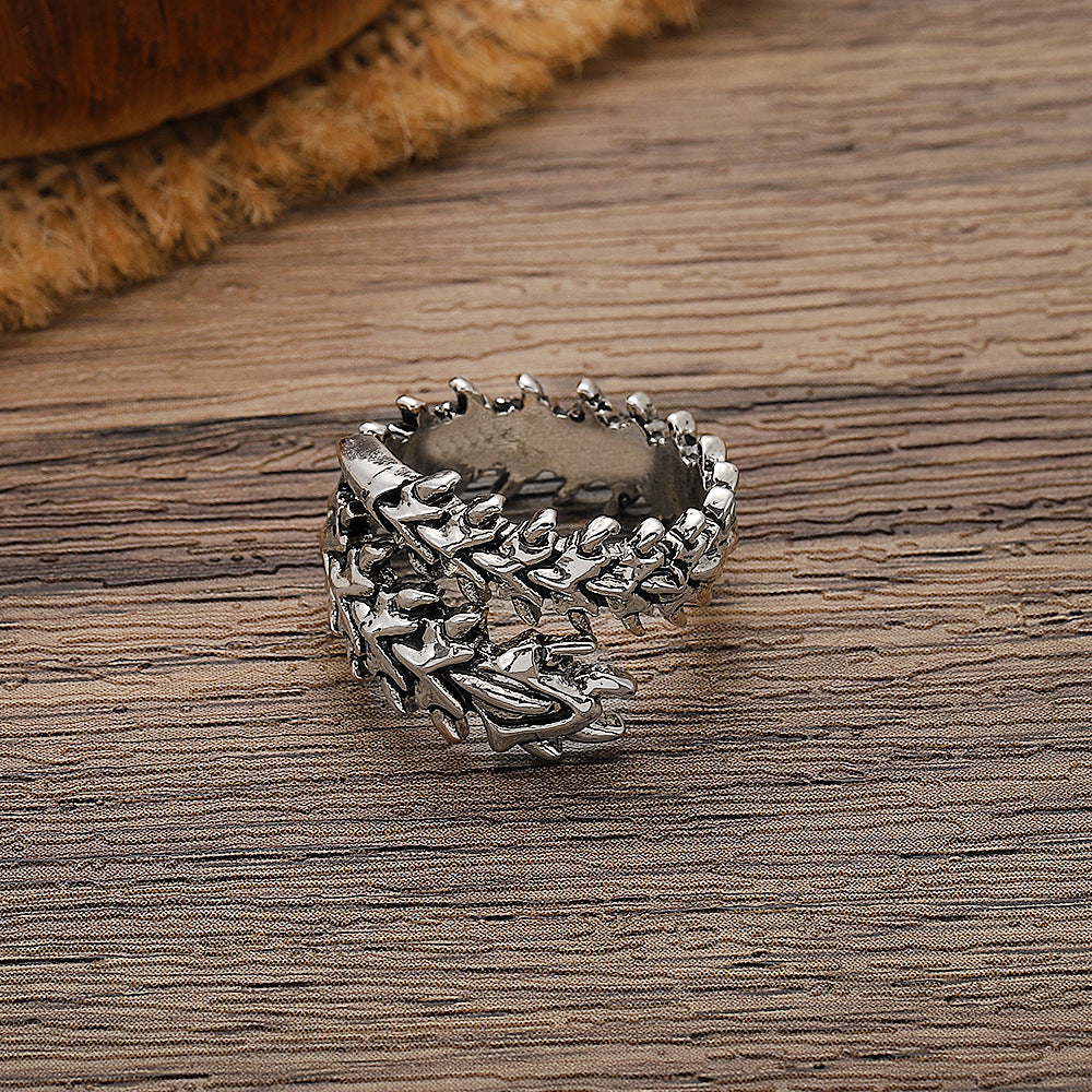 Wholesale retro open adjustable centipede shape ring