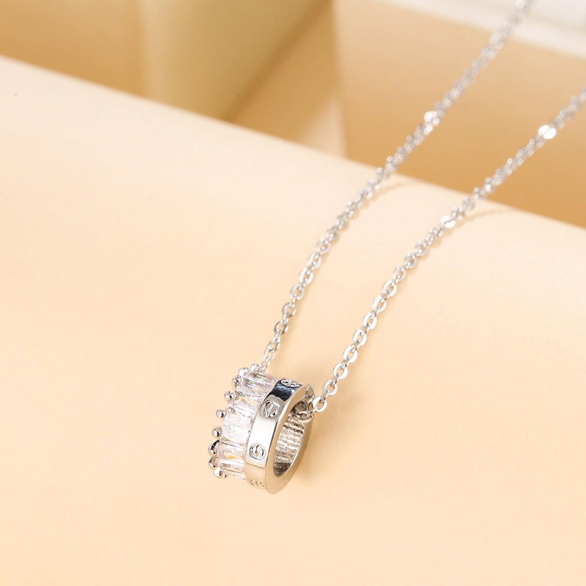 Wholesale Titanium Steel Necklace  Light Luxury All-match Simple Necklaces