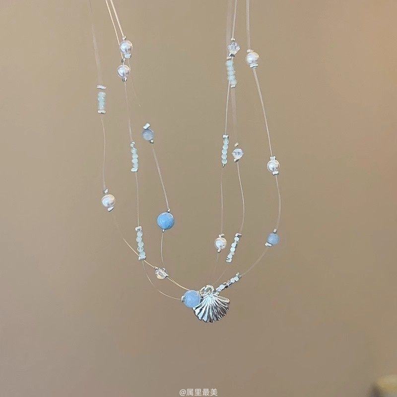 Wholesale Starfish Shell Pearl Necklace  Accessories