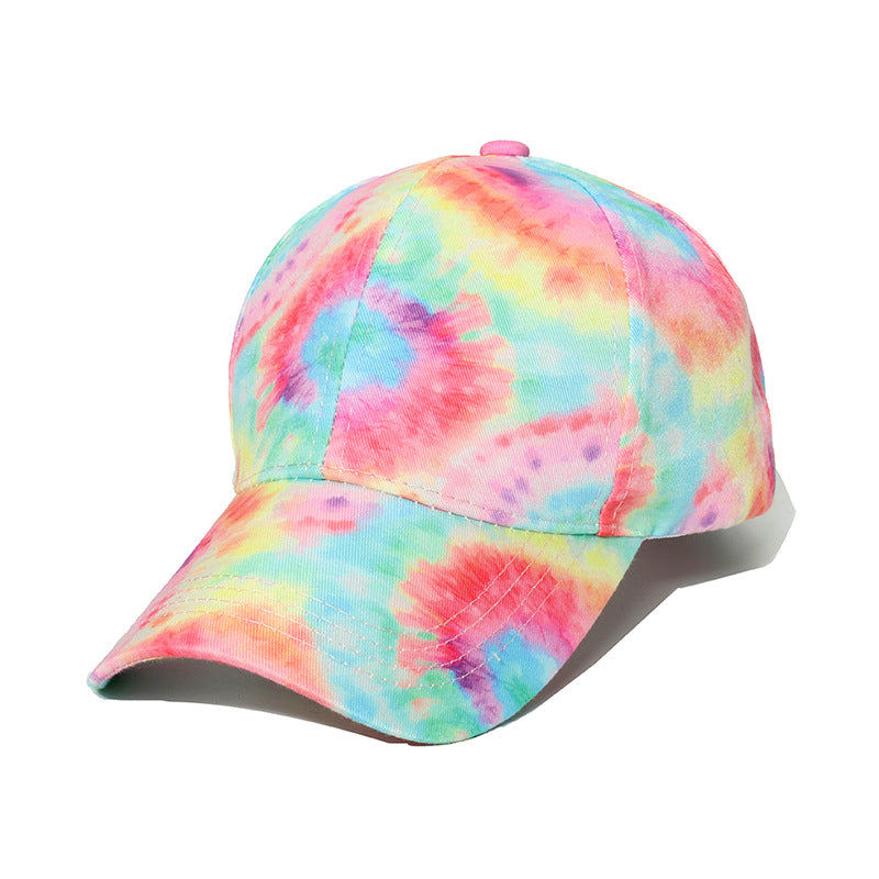 Wholesale baseball cap sunshade tie-dyed baseball cap