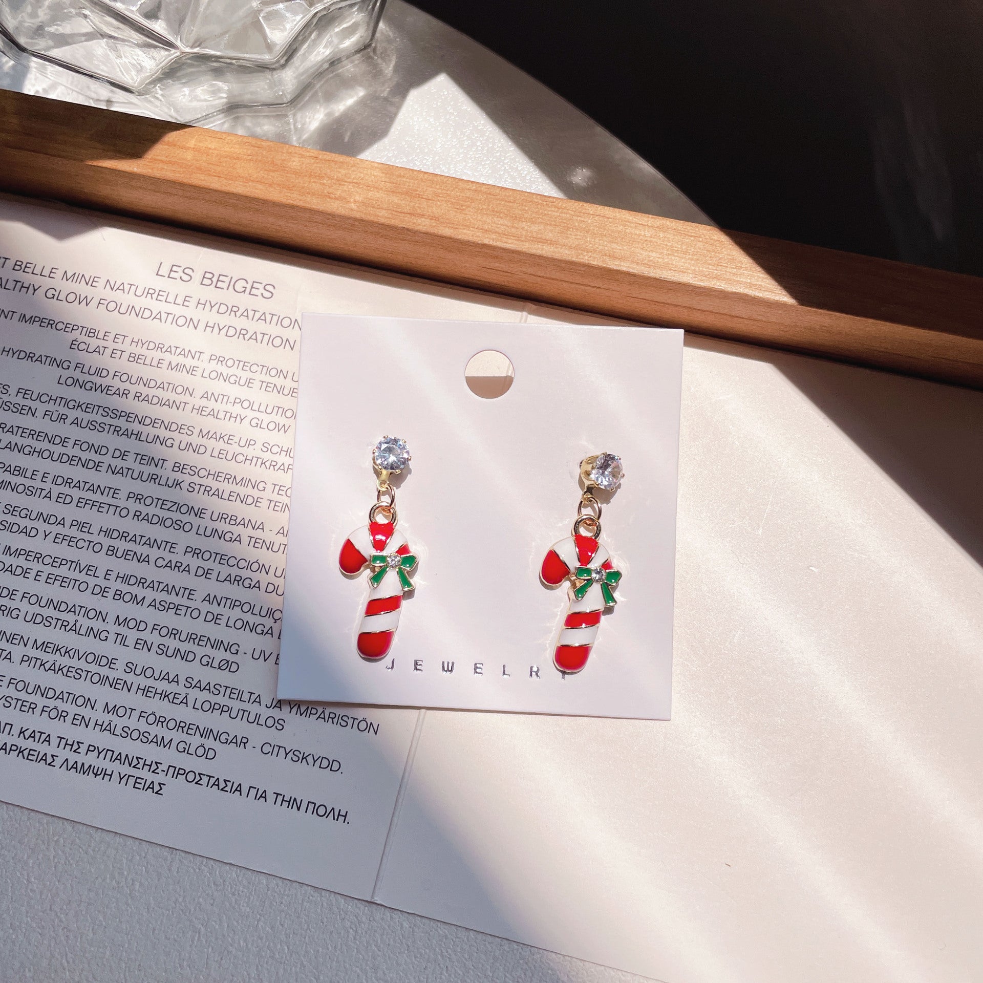 Wholesale Christmas Cute Santa Elk Earrings ACC-ES-Yijia004