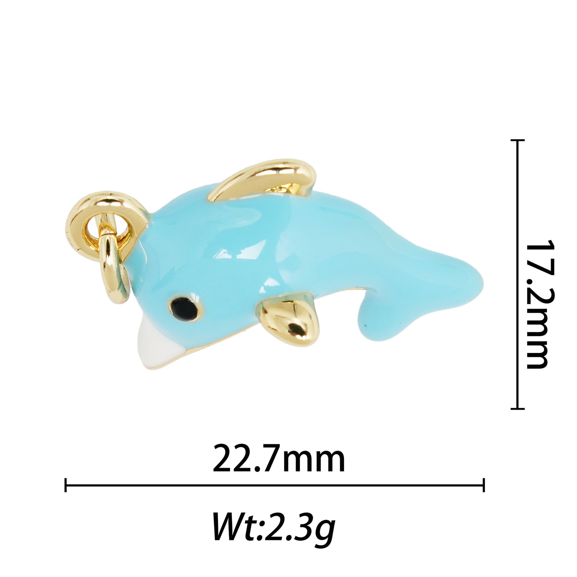 Wholesale 10pcs Electroplated Ladies 18k Necklace Decorations Pendant