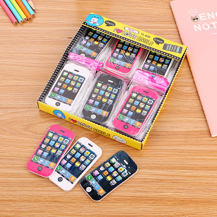 wholesale cartoon phone eraser ACC-ER-Liuj001