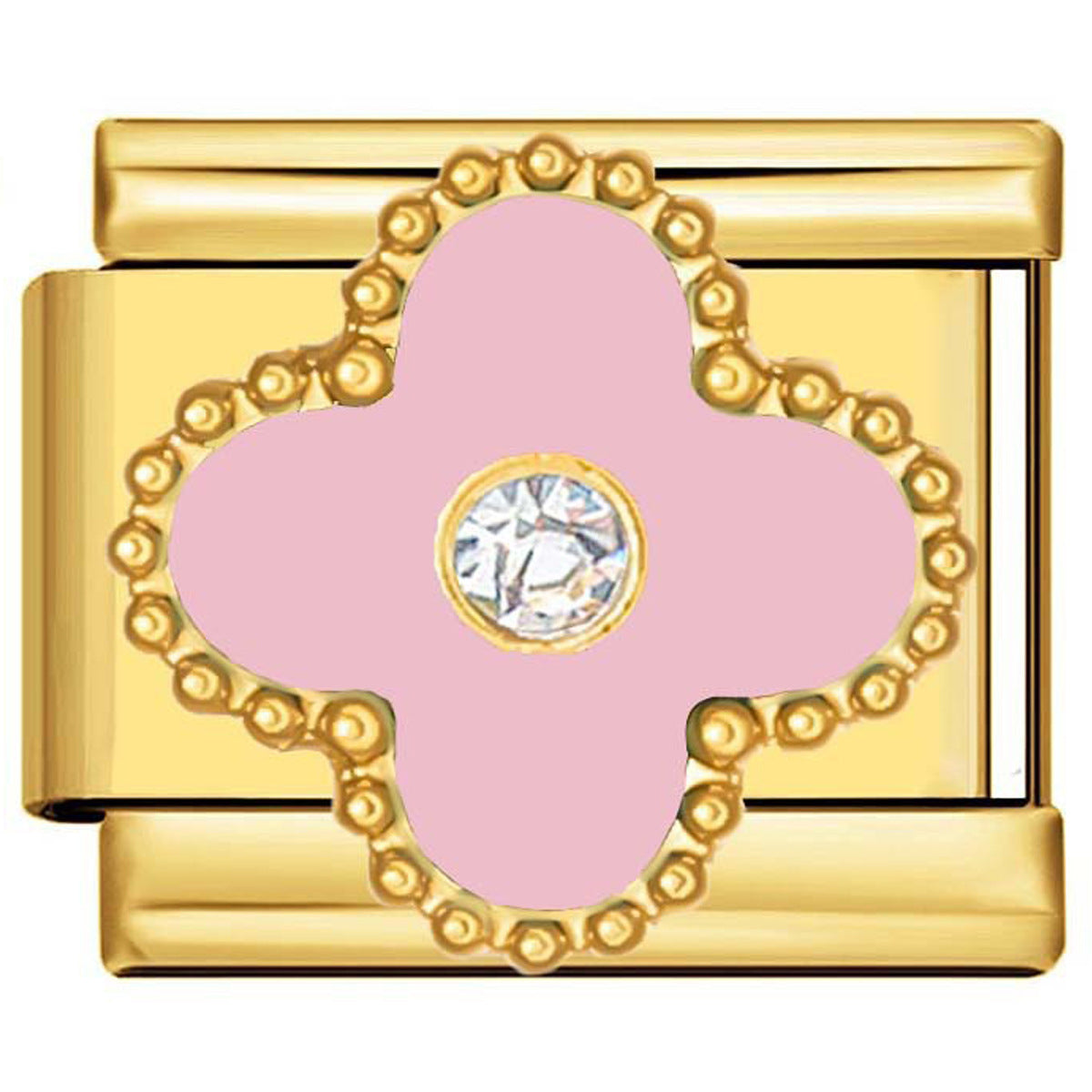 Wholesale 9mm Italian Charm Starter Bracelets DIY square Single Section Creative Stainless Steel Composable Bracelet