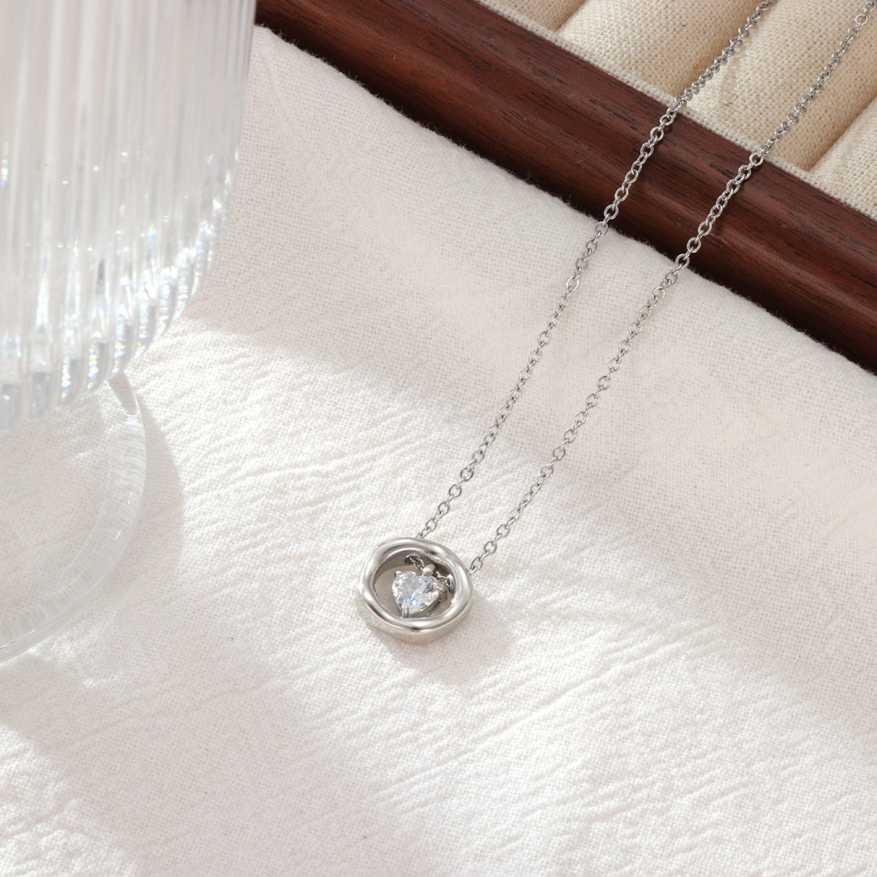 Wholesale Stylish  Minimalist  Versatile Titanium Steel  choker necklace