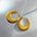 Wholesale  stainless steel 18K gold plating earrings