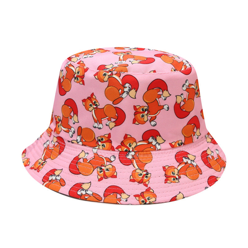 Wholesale fisherman hat basin hat double-sided bucket hat