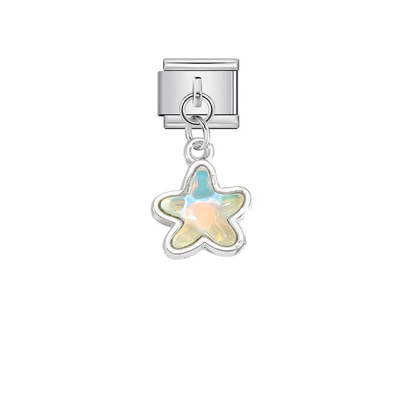 Wholesale Star and Moon Alloy Pendant - Fashion Jewelry Accessory for Boutique Resale