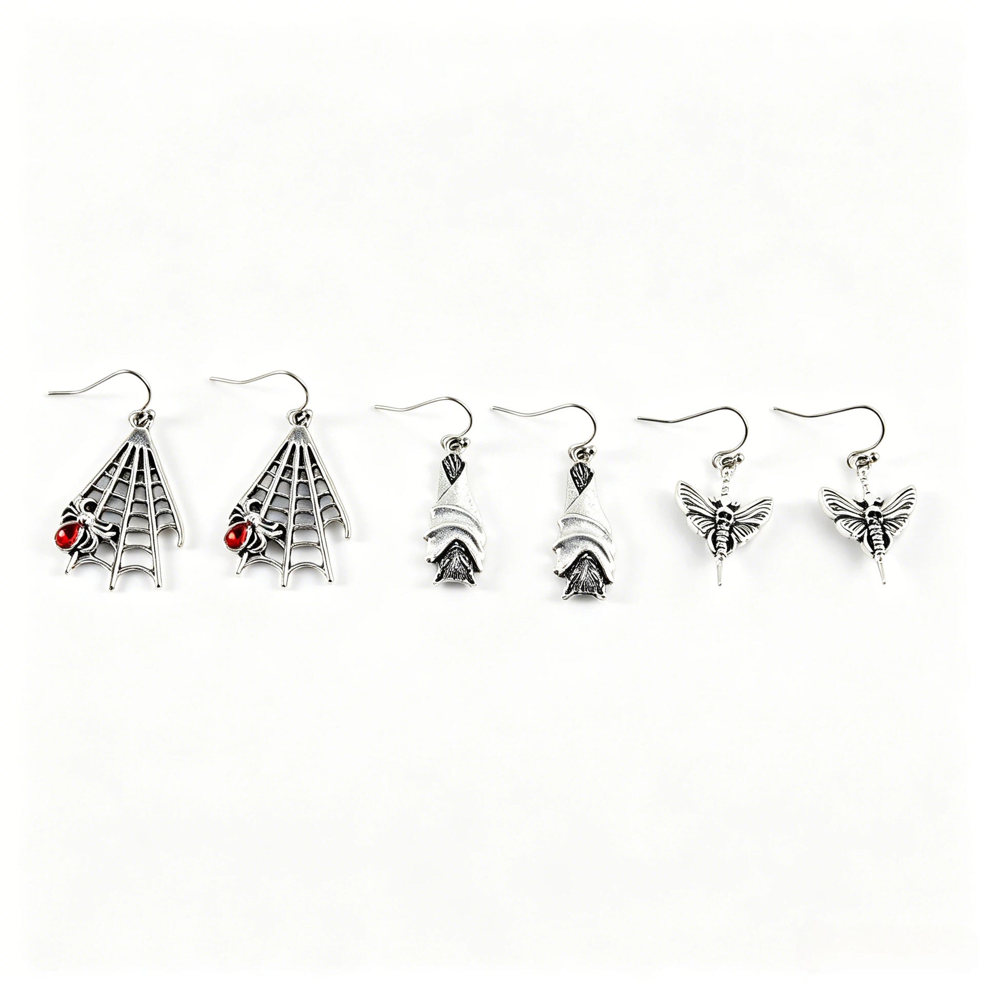 Wholesale Retro  Skull Pendant Ear Hooks – Trendy Party Fashion Accessory Gift