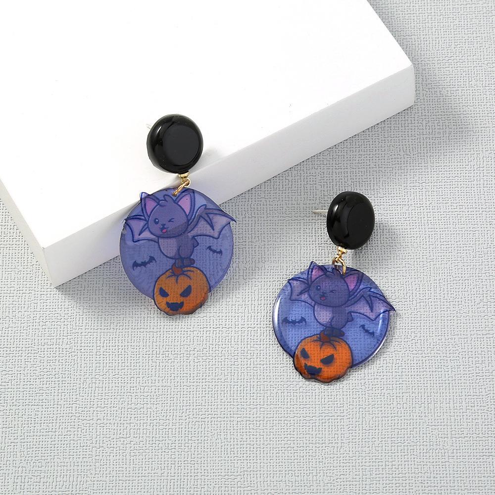 Wholesale Creative Personalized Hand-made Halloween Earrings
