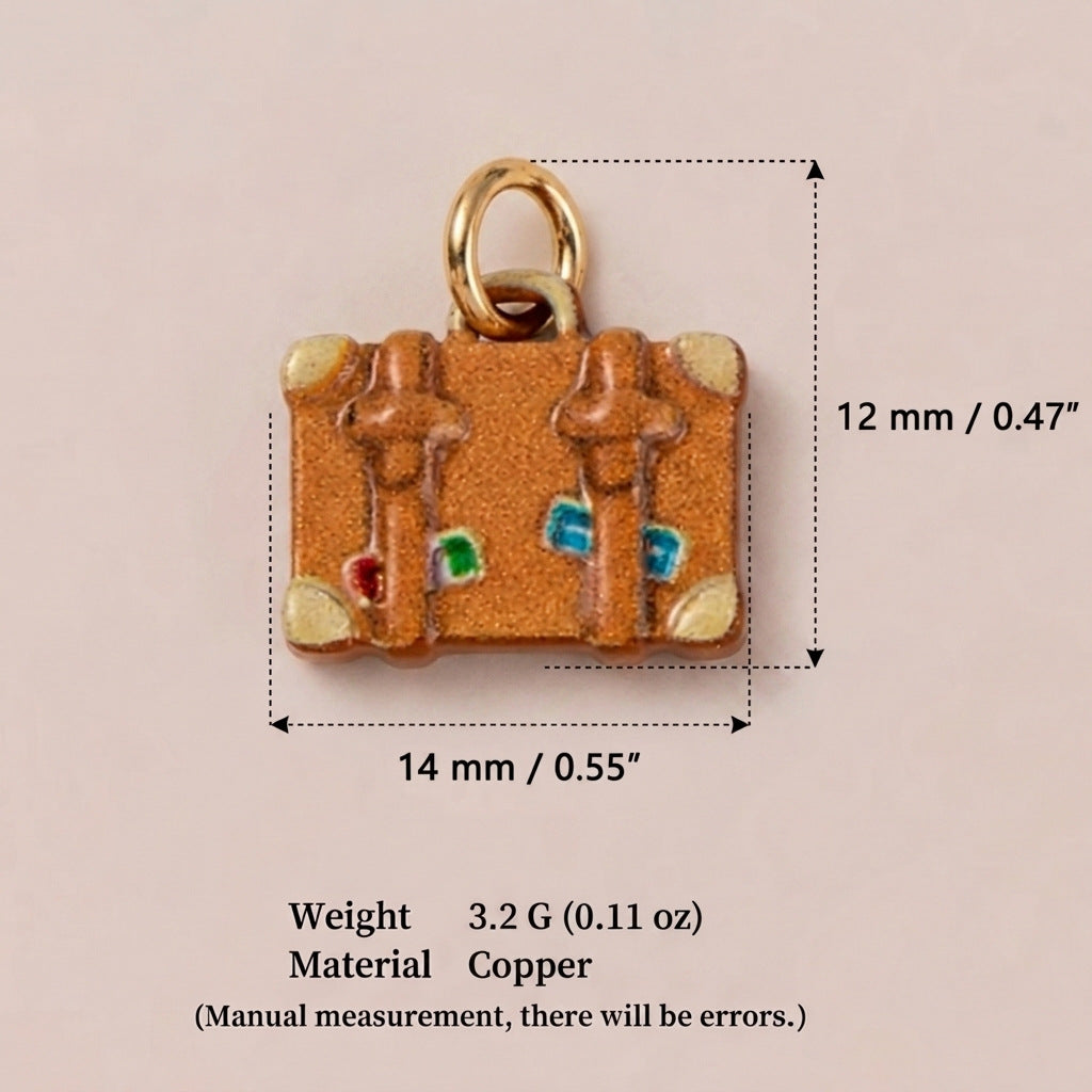 Wholesale Electroplated Copper Compass Pendant Travel Motif Fashion Accessory For Boutique Resale