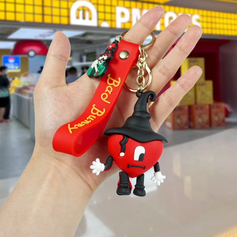 Wholesale Cartoon Cute PVC Love Doll Keychains ACC-KC-Yexiang003