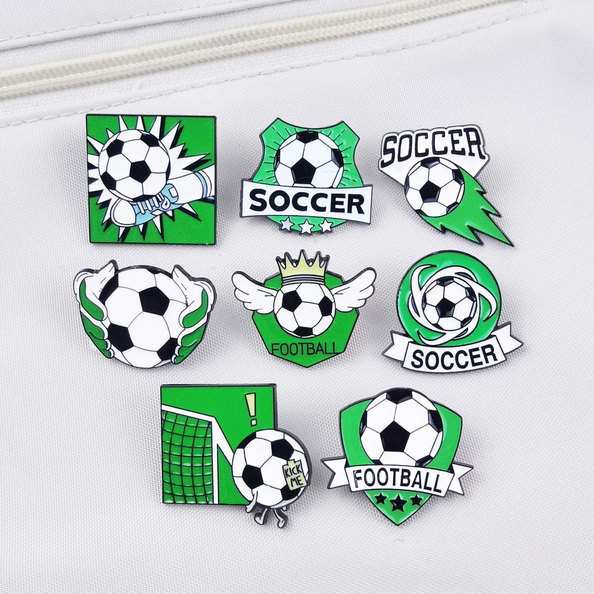 Wholesale  World Cup Football-Themed Shirt Brooch