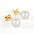 Wholesale Pearl Earrings  Stainless Steel Diamond Earrings