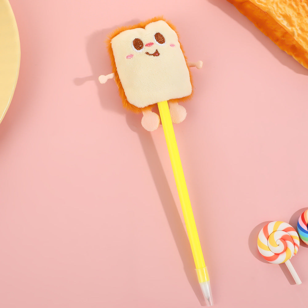 Wholesale  Hamburger Fries Plush Pen Ballpoint Pen