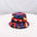 Wholesale Double-sided tie-dyed fisherman hat  3D color printing  hat