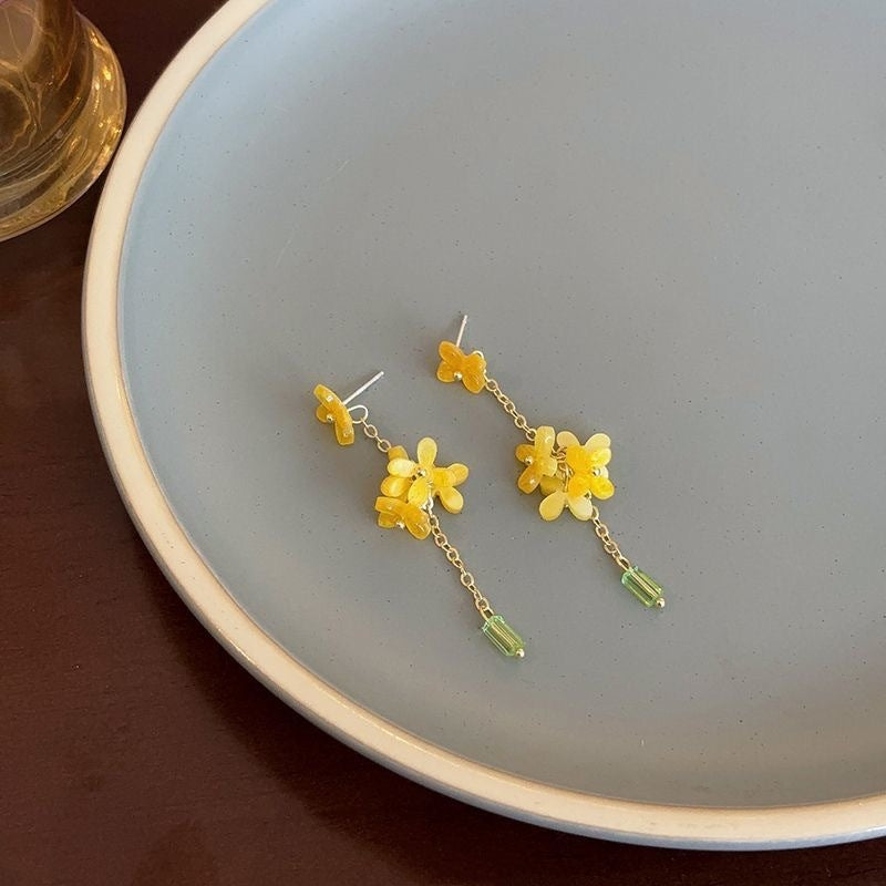 Wholesale Osmanthus Fringed Pearl Earrings