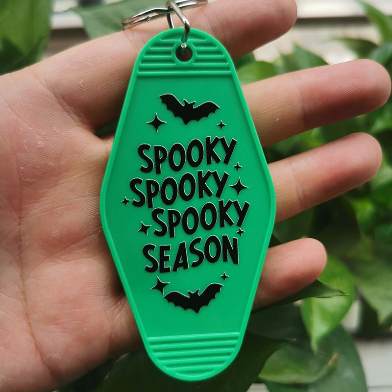 Wholesale Halloween Hotel Plastic Keychains ACC-KC-MeiXin004