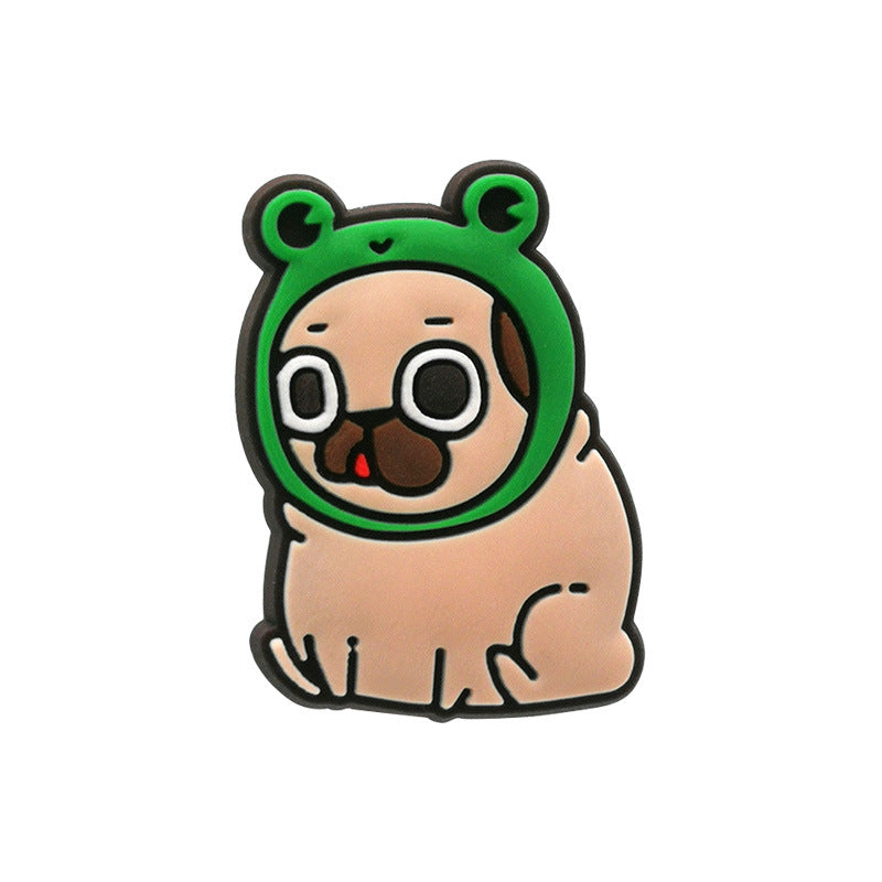 Wholesale 100pcs Random Cartoon Dog Shoes Accessories Shoes Charms