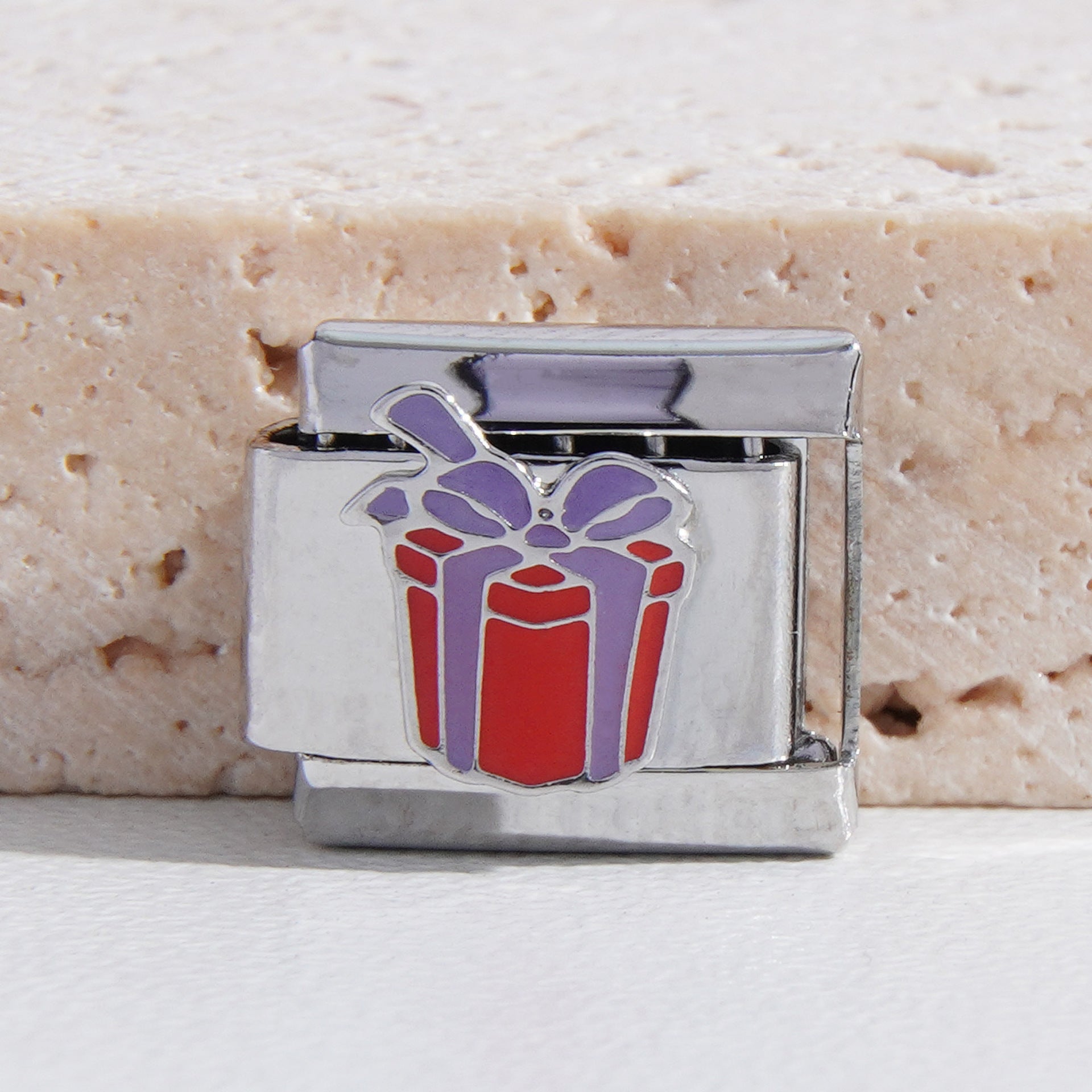 Wholesale Italian Charm Bracelet 9mm DIY Splicing Creative Pattern Stainless Steel Composable Bracelet