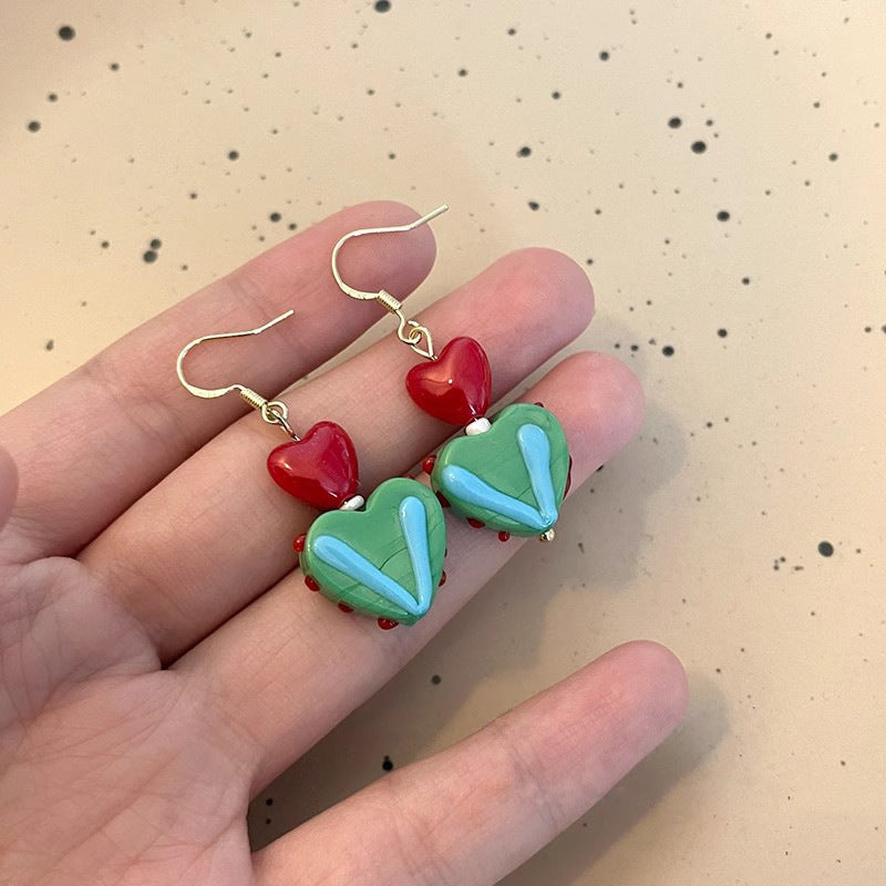 Wholesale Vintage Heart Earrings