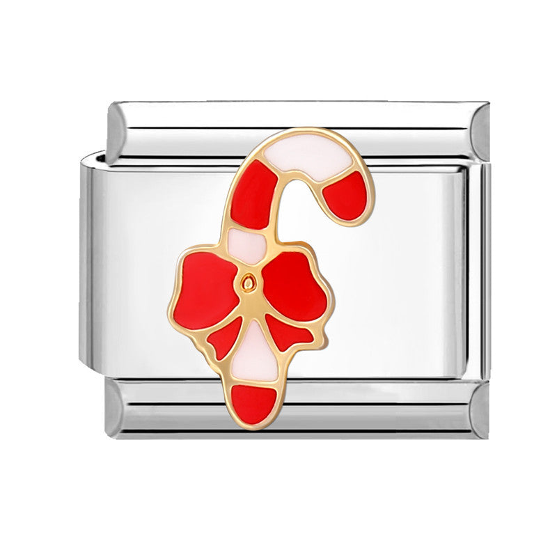 Wholesale Italian Module Creative Stylish Free DIY Cartoon Fashion Christmas Bracelet