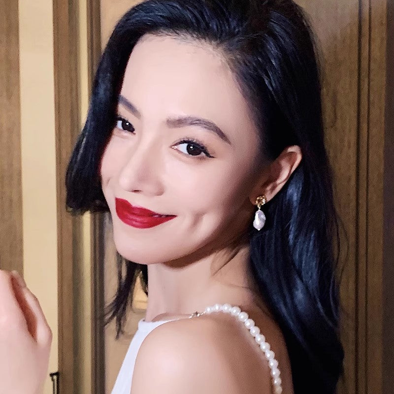 Wholesale  Baroque Special-Shaped Pearl Earrings