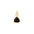 Wholesale S925 sterling silver teardrop-shaped colored zircon light luxury necklace