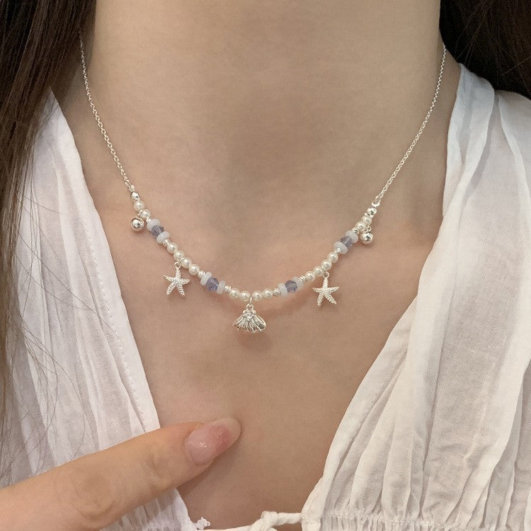 Wholesale Summer Holiday Starfish Shell Necklace