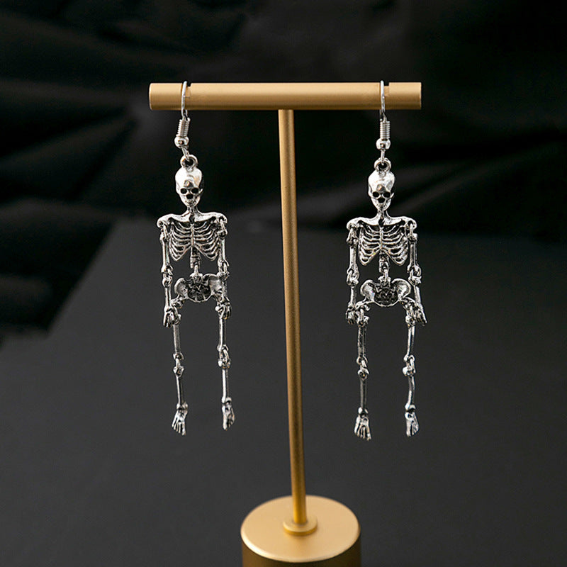 Wholesale Halloween Skeleton Earrings