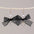Wholesale  lace bow long love pendant earrings