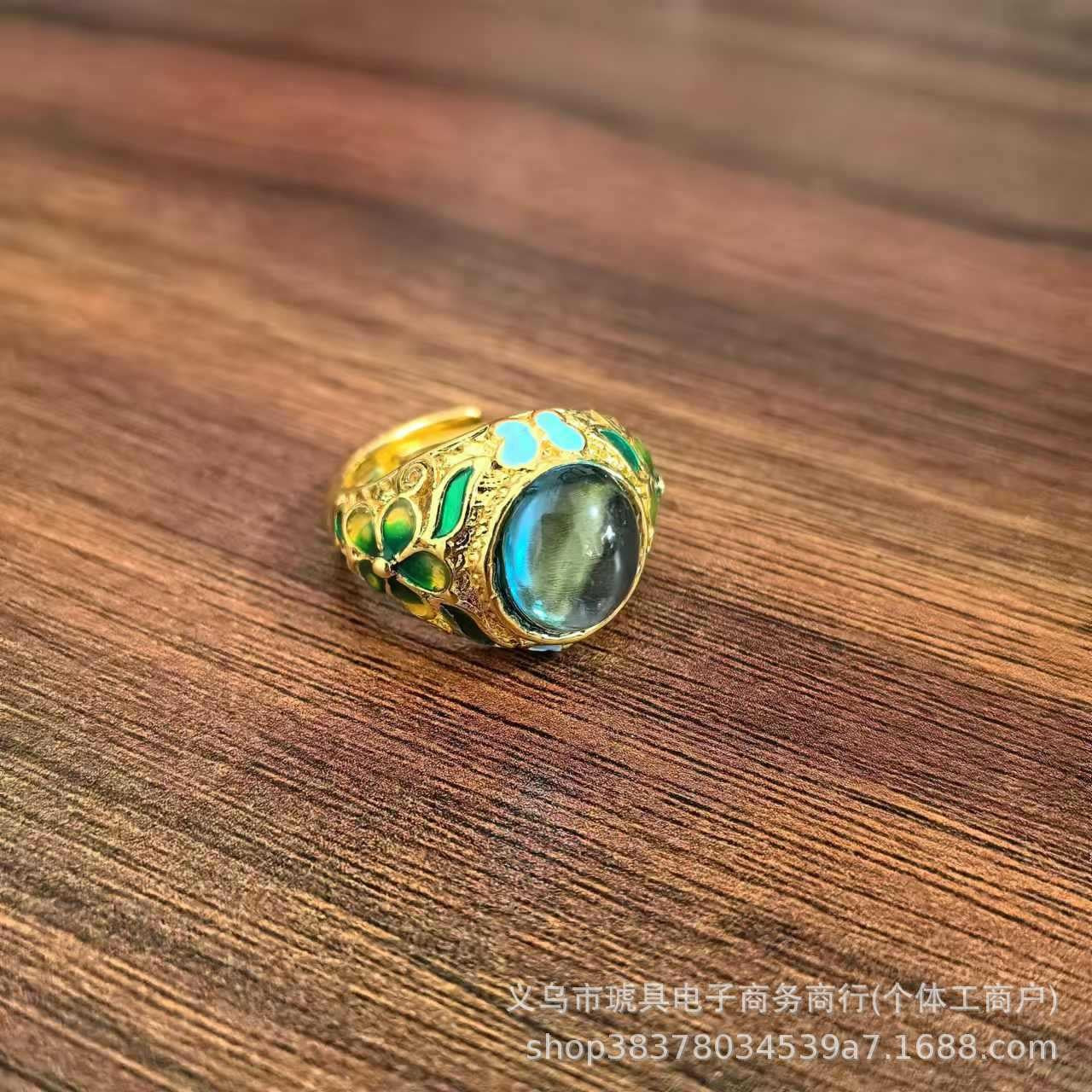 Wholesale Zinc Alloy Vintage Style Adjustable Ring Filigree Design Gift for Women