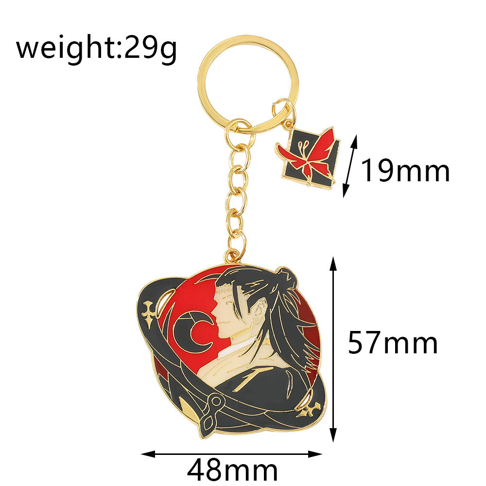 Wholesale Metal Cartoon Anime Keychain ACC-KC-Boshuo004