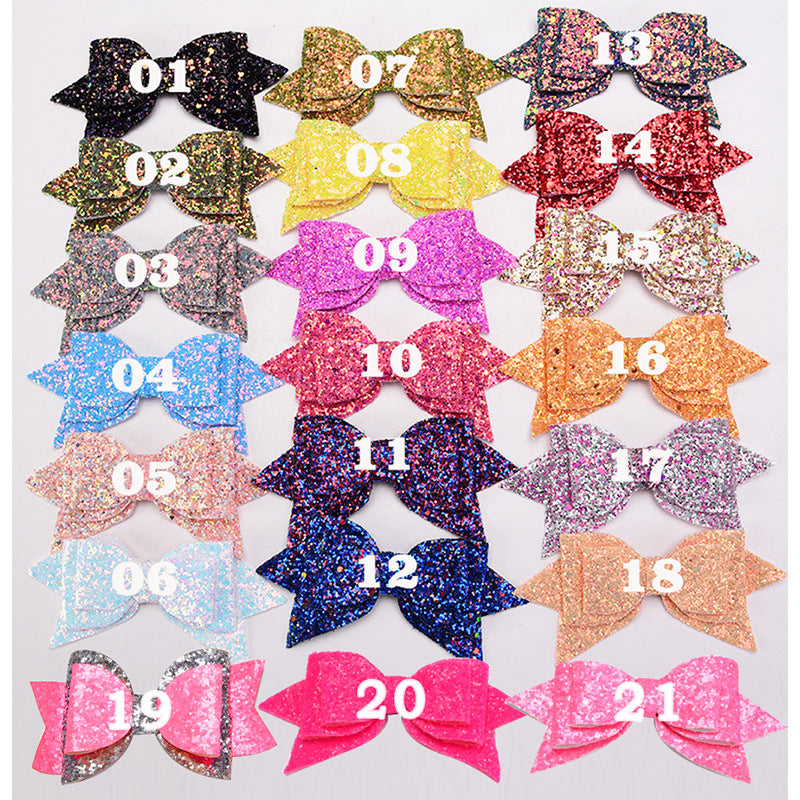 Wholesale Glitter Bow Straw Tube Cap Synthetic Leather DIY Cup Straw Accessories Straw Cover ACC-SCR-MaiGuo001