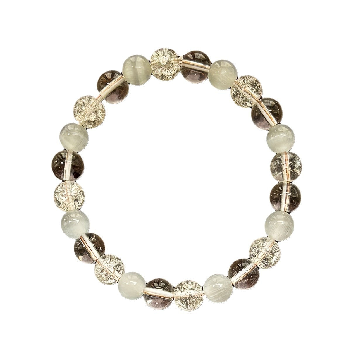 Wholesale White Crystal Opal Stress Relief Crystal Bracelet