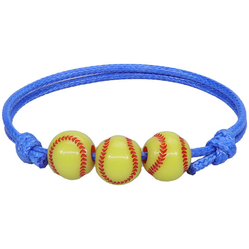 Wholesale Basketball Football Bracelet